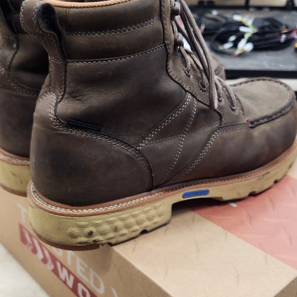 Twisted X Dark Brown Leather Boots